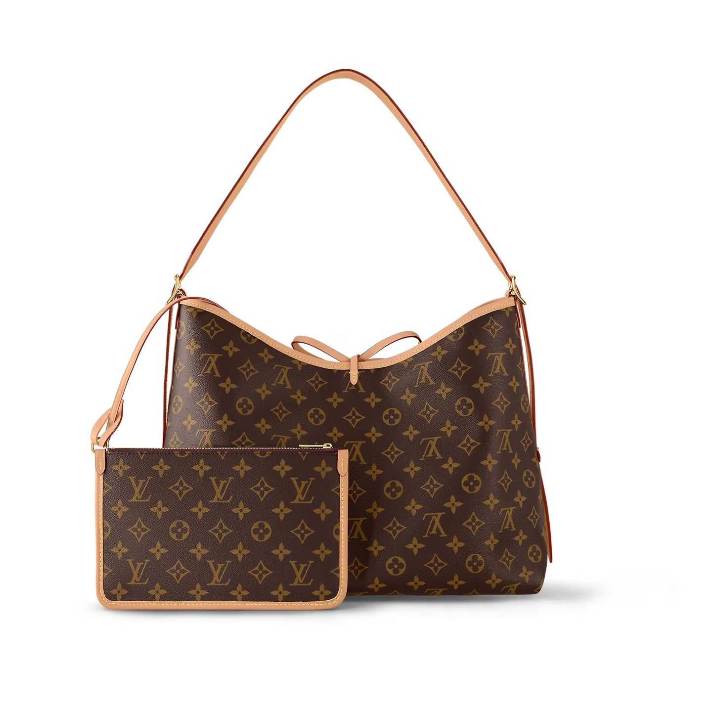Louis Vuitton CARRYALL MM Monogram Handbag