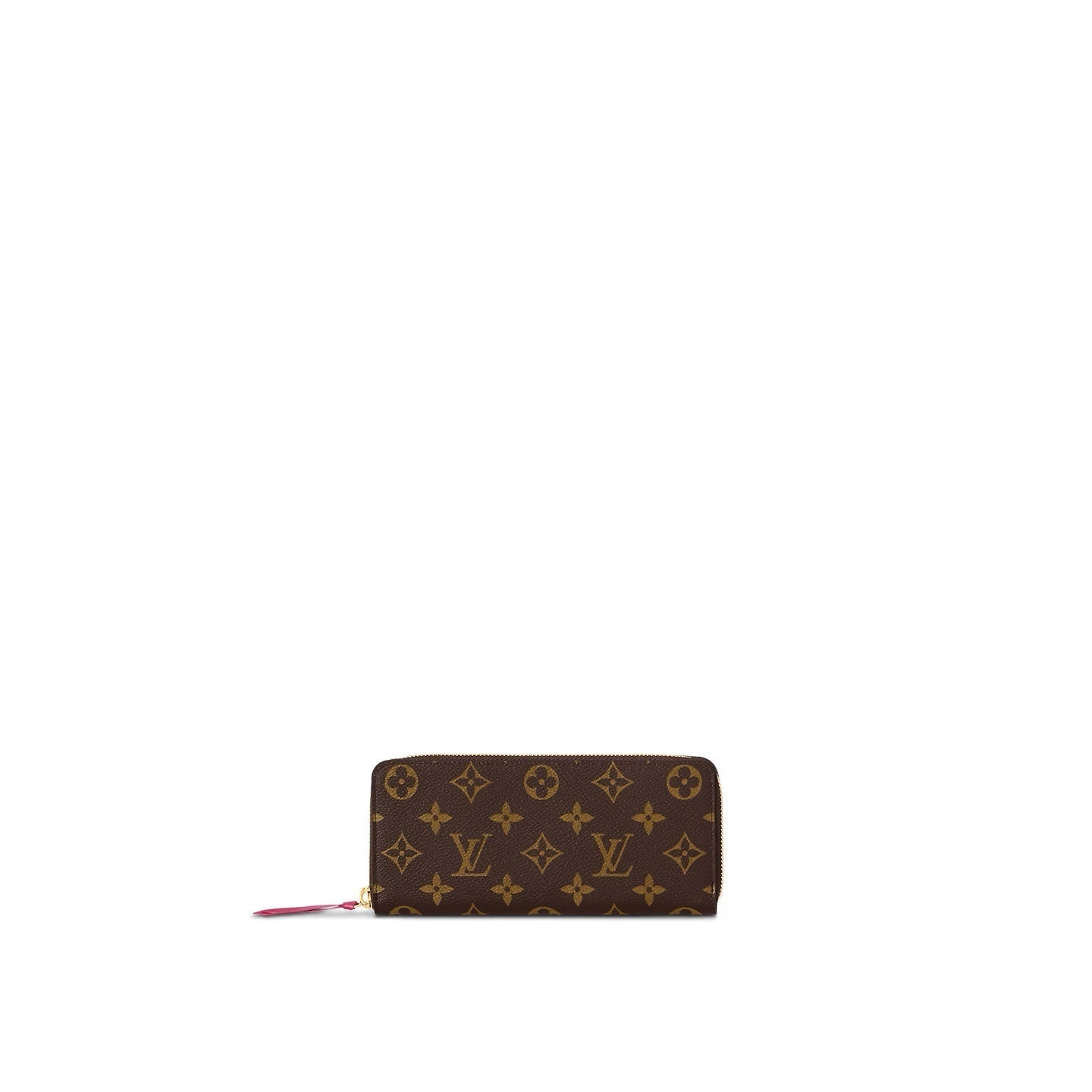 Louis Vuitton CLÉMENCE FUCHSIA Monogram Wallet Case
