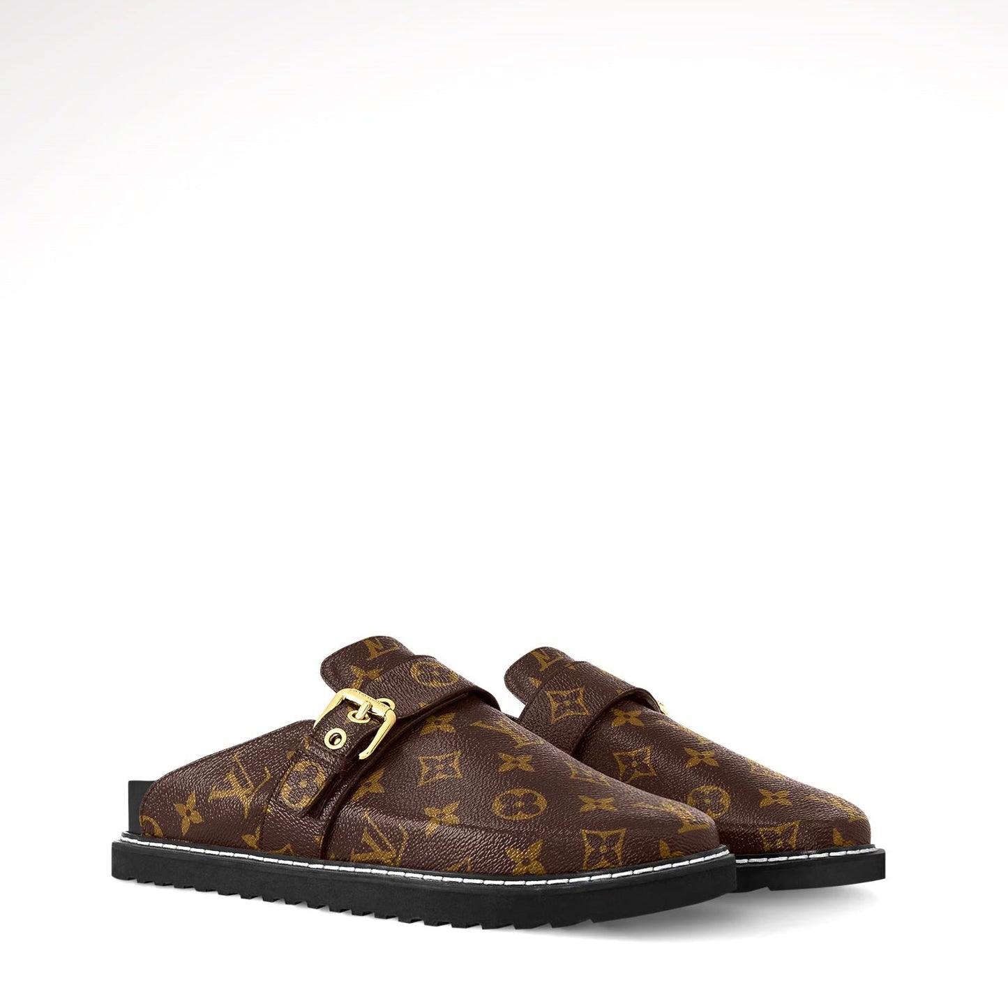Louis Vuitton COSY FLAT COMFORT MULES Monogram Shoes