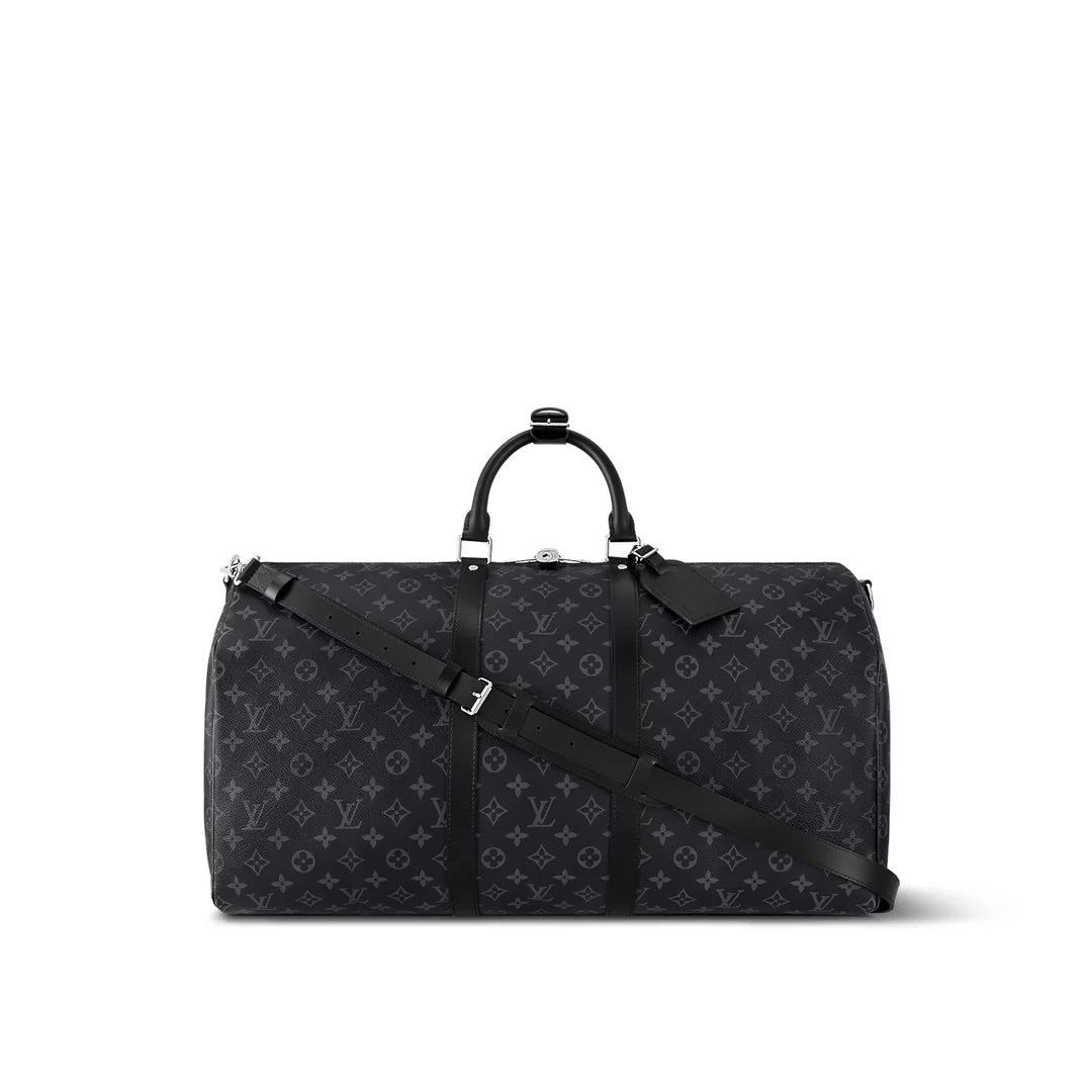 Louis Vuitton ECLIPSE KEEPALL BANDOULIÈRE 55 Monogram Travel Bag Bag 2