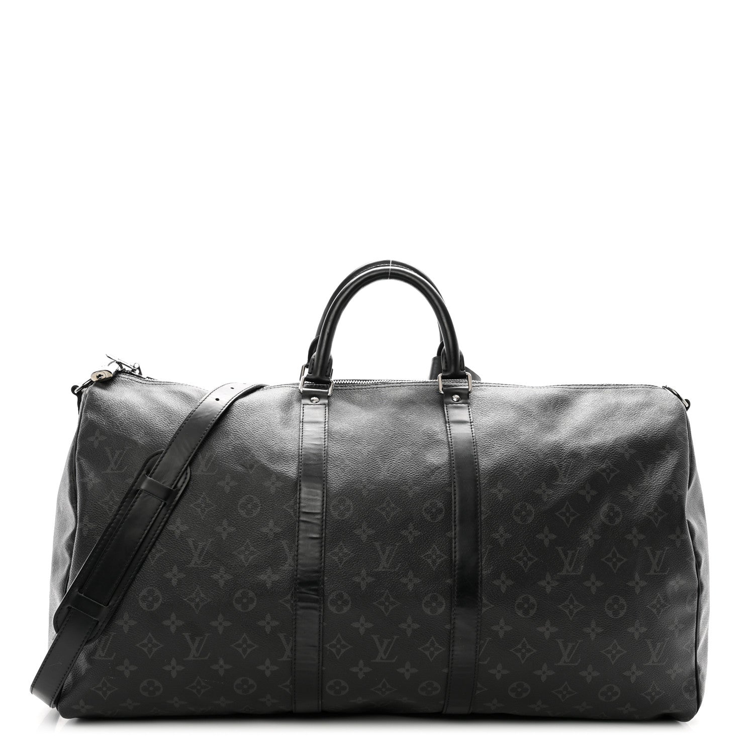 Louis Vuitton ECLIPSE KEEPALL BANDOULIÈRE 55 Monogram Travel Bag