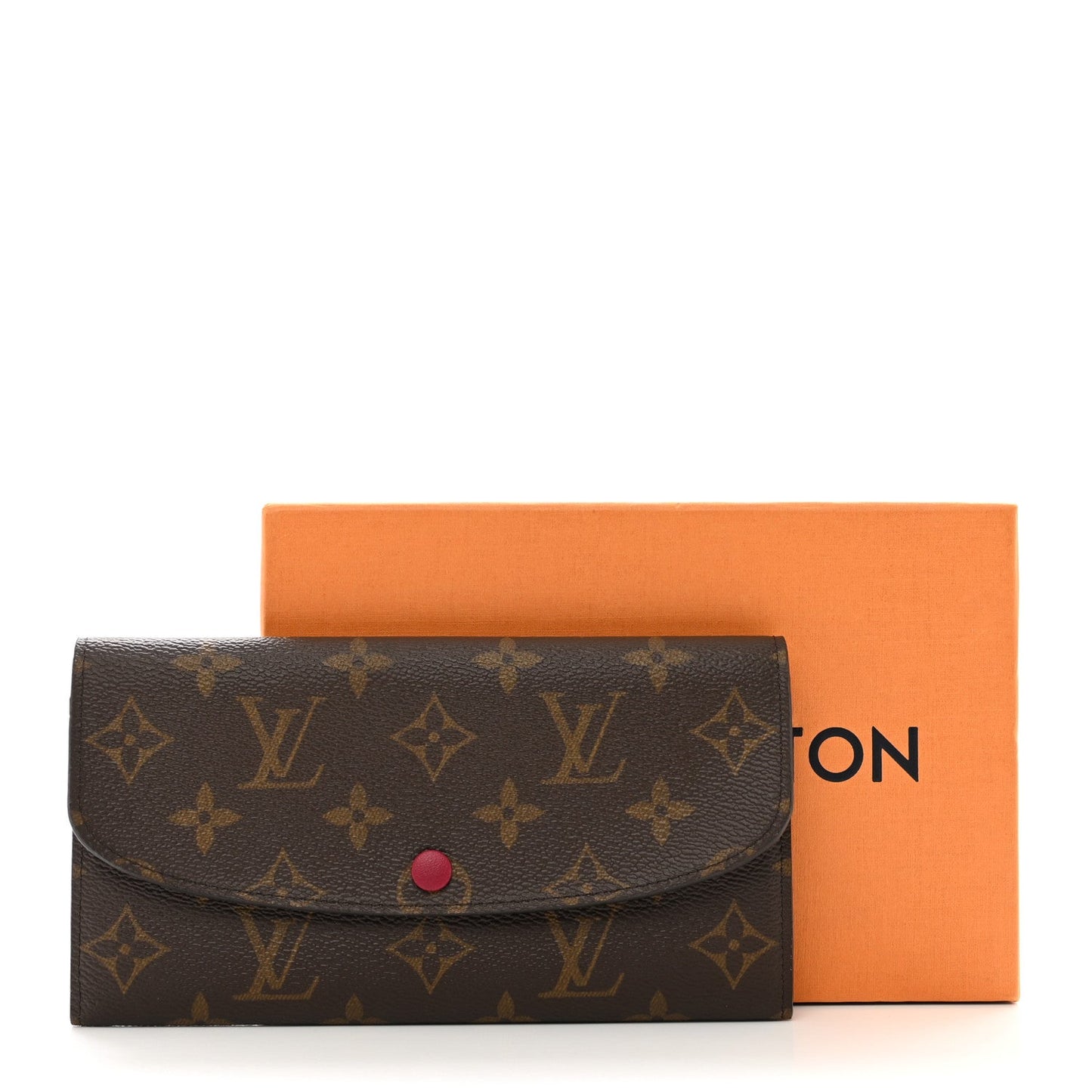 Louis Vuitton EMILIE FUCHSIA Monogram Wallet Case