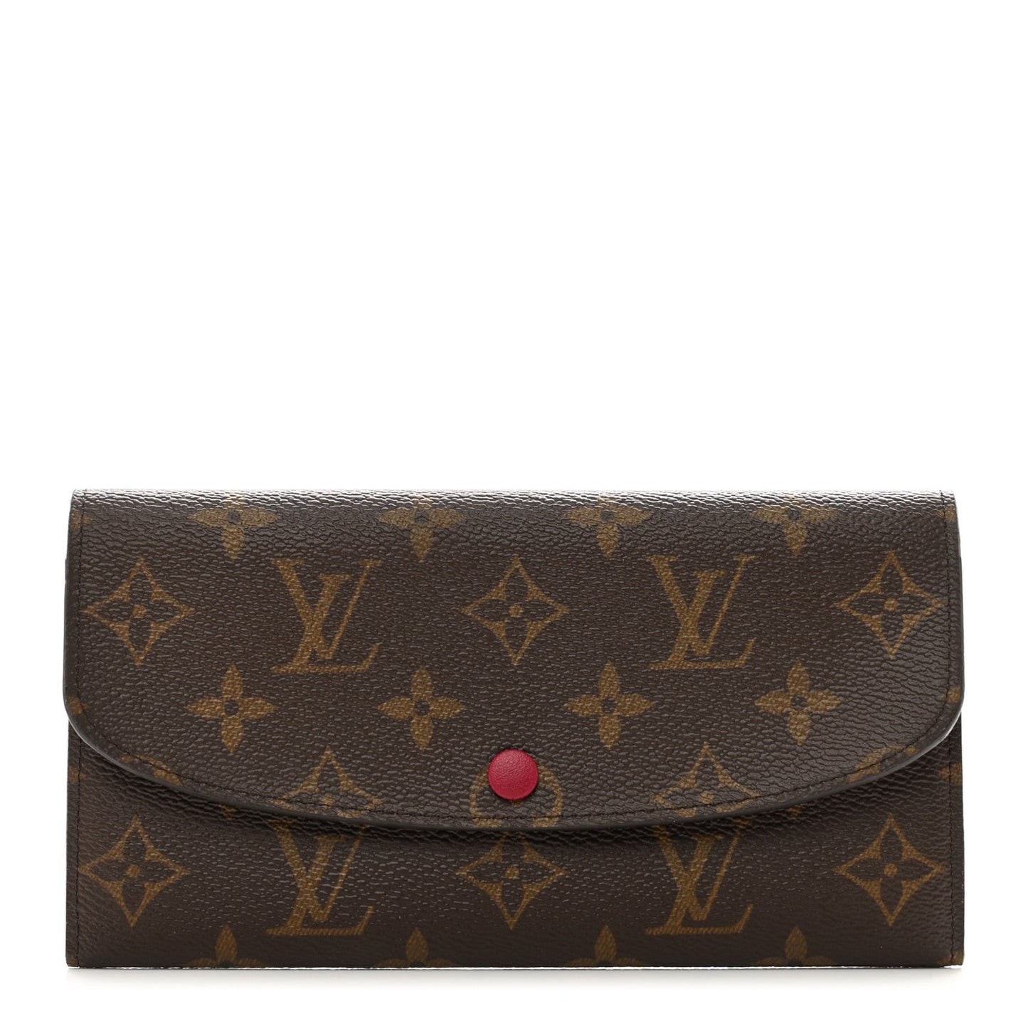 Louis Vuitton EMILIE FUCHSIA Monogram Wallet Case