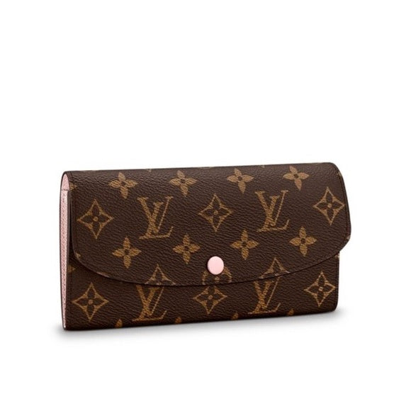 Louis Vuitton EMILIE ROSE Monogram Wallet Case