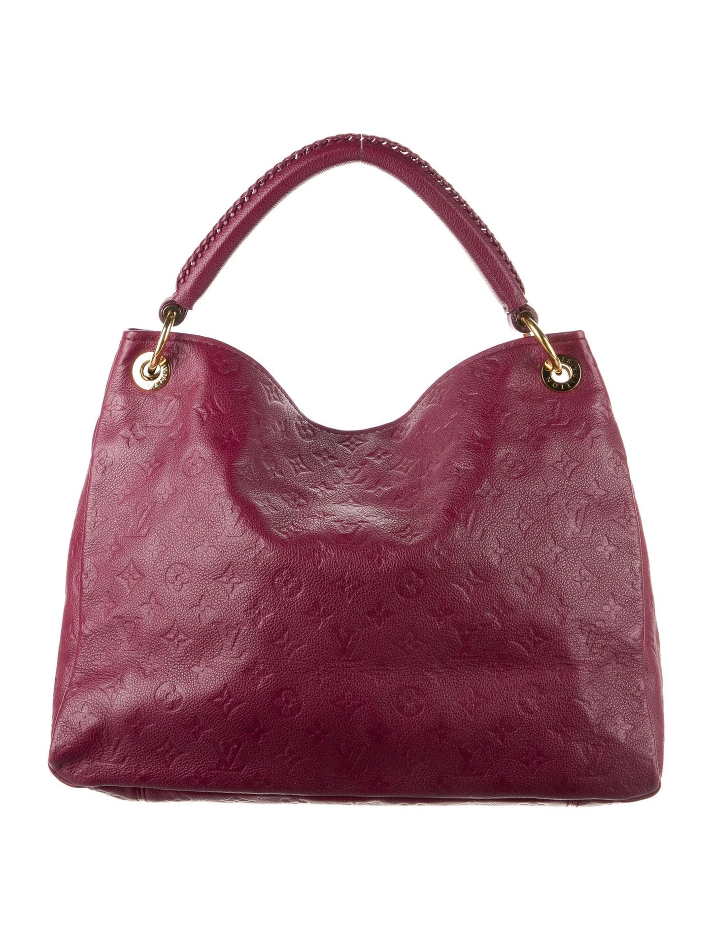 Louis Vuitton ARTSY MM Monogram Empreinte Leather Handbag Bag 1
