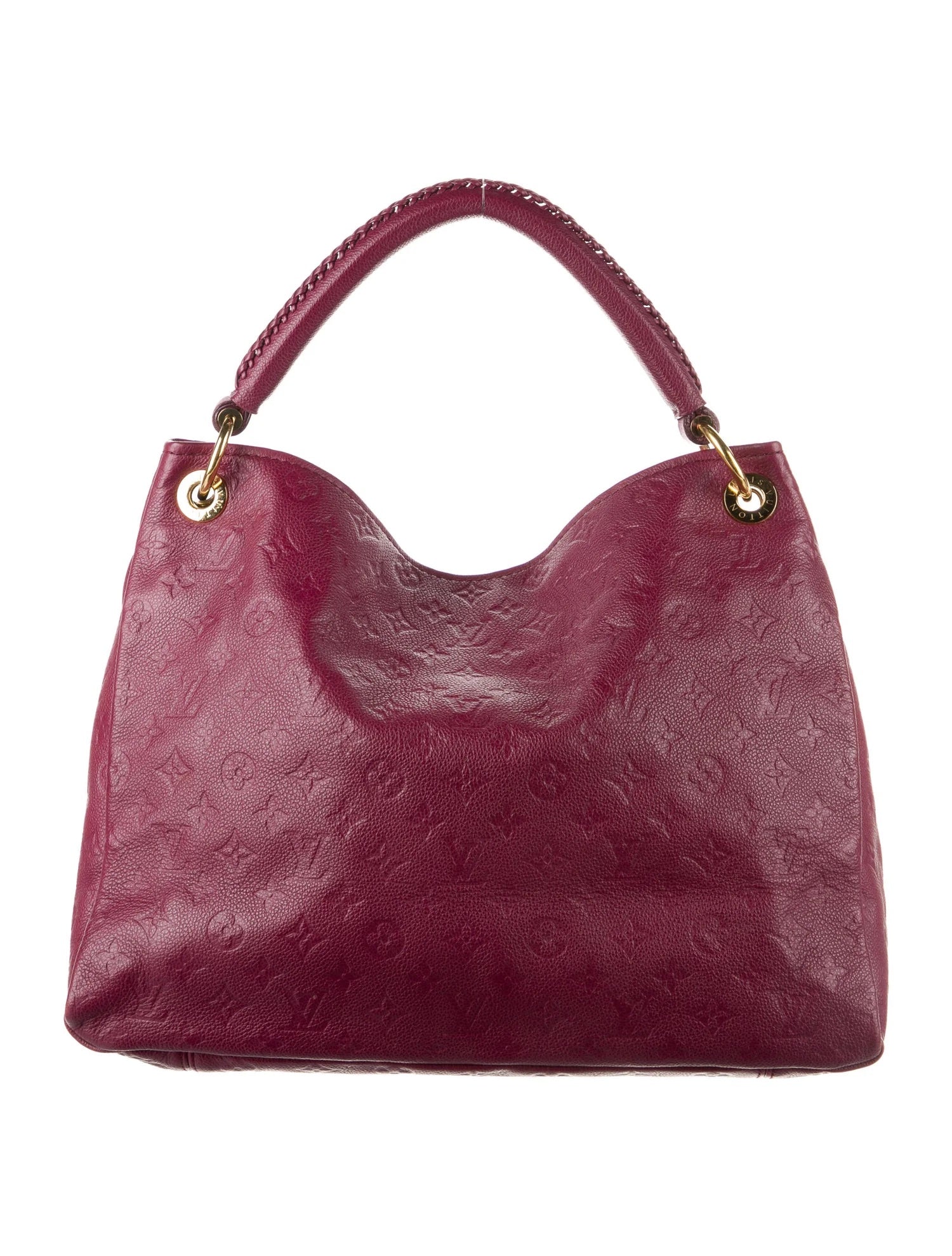 Louis Vuitton ARTSY MM Monogram Empreinte Leather Handbag Bag 1