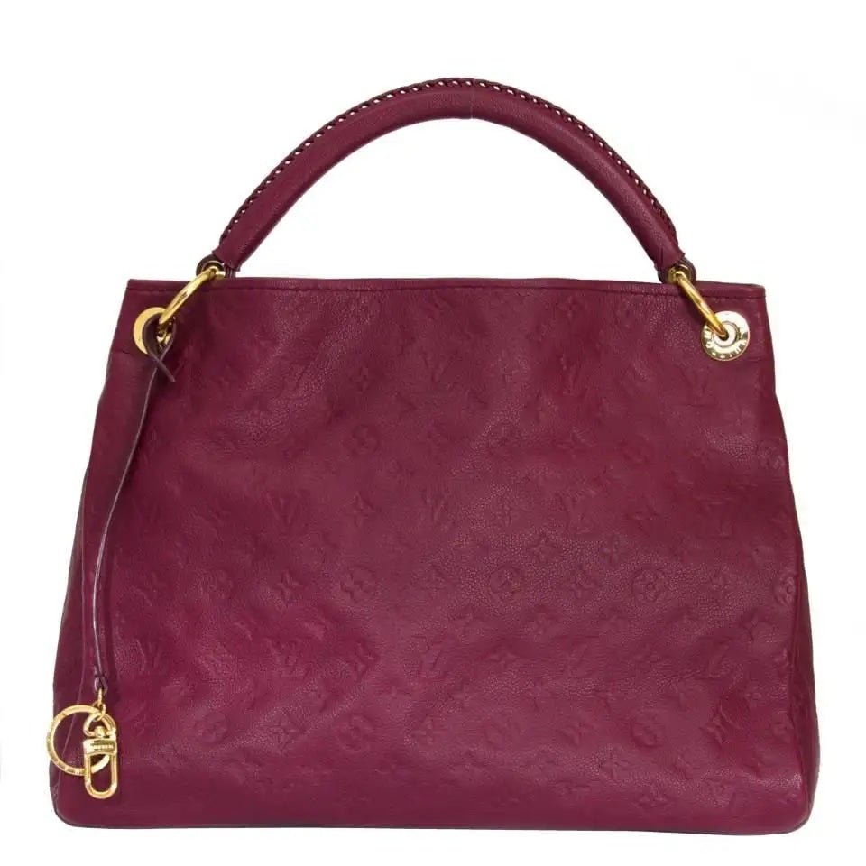 Louis Vuitton ARTSY MM Monogram Empreinte Leather Handbag Bag 1