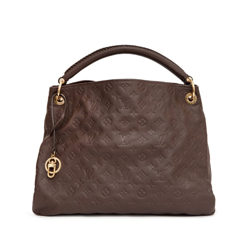 Louis Vuitton ARTSY MM HOBO Monogram Empreinte Leather Shoulder Bag