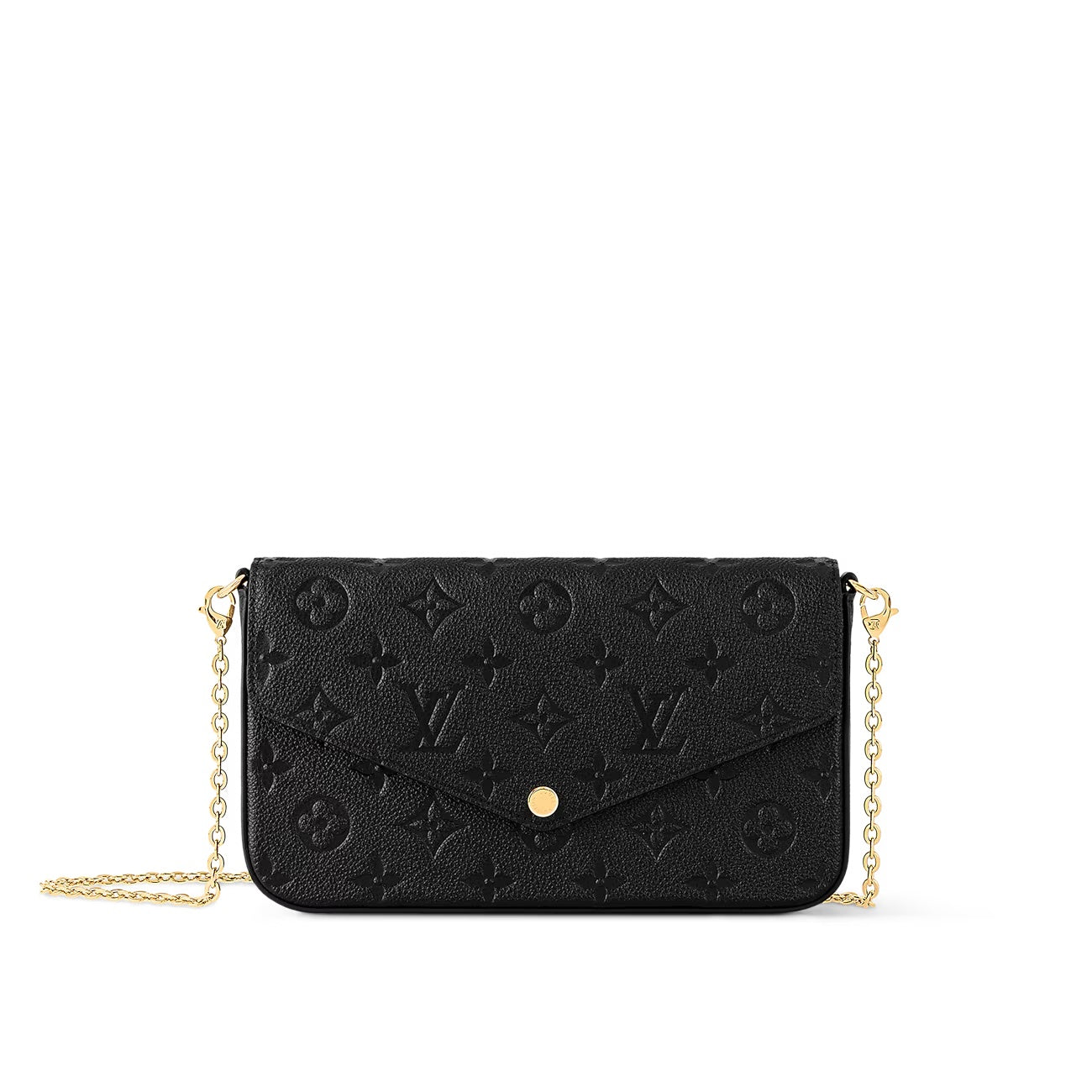 Louis Vuitton FELICIE POCHETTE Monogram Empreinte Leather Crossbody Bag