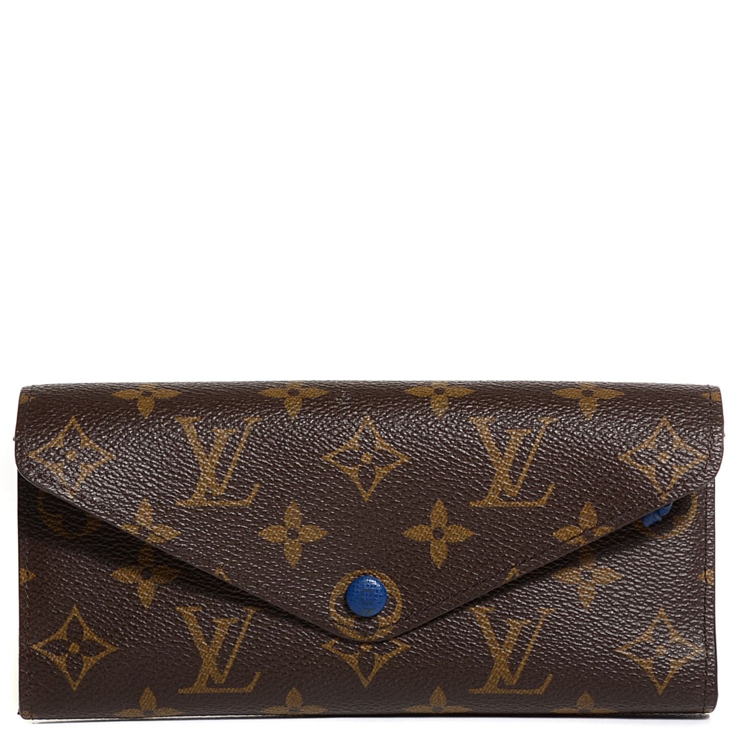 Louis Vuitton Monogram Josephine Blue Wallet Case