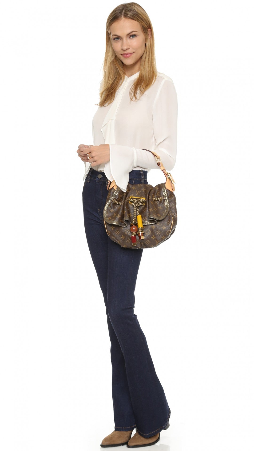 Louis Vuitton LIMITED EDITION KALAHARI PM Monogram Handbag