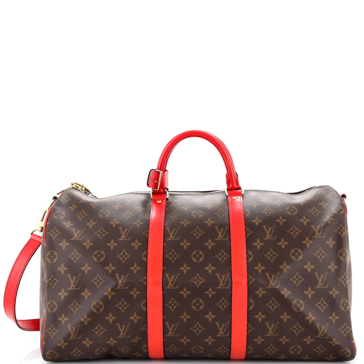 Louis Vuitton KEEPALL BANDOULIÈRE 50 Monogram Travel Bag