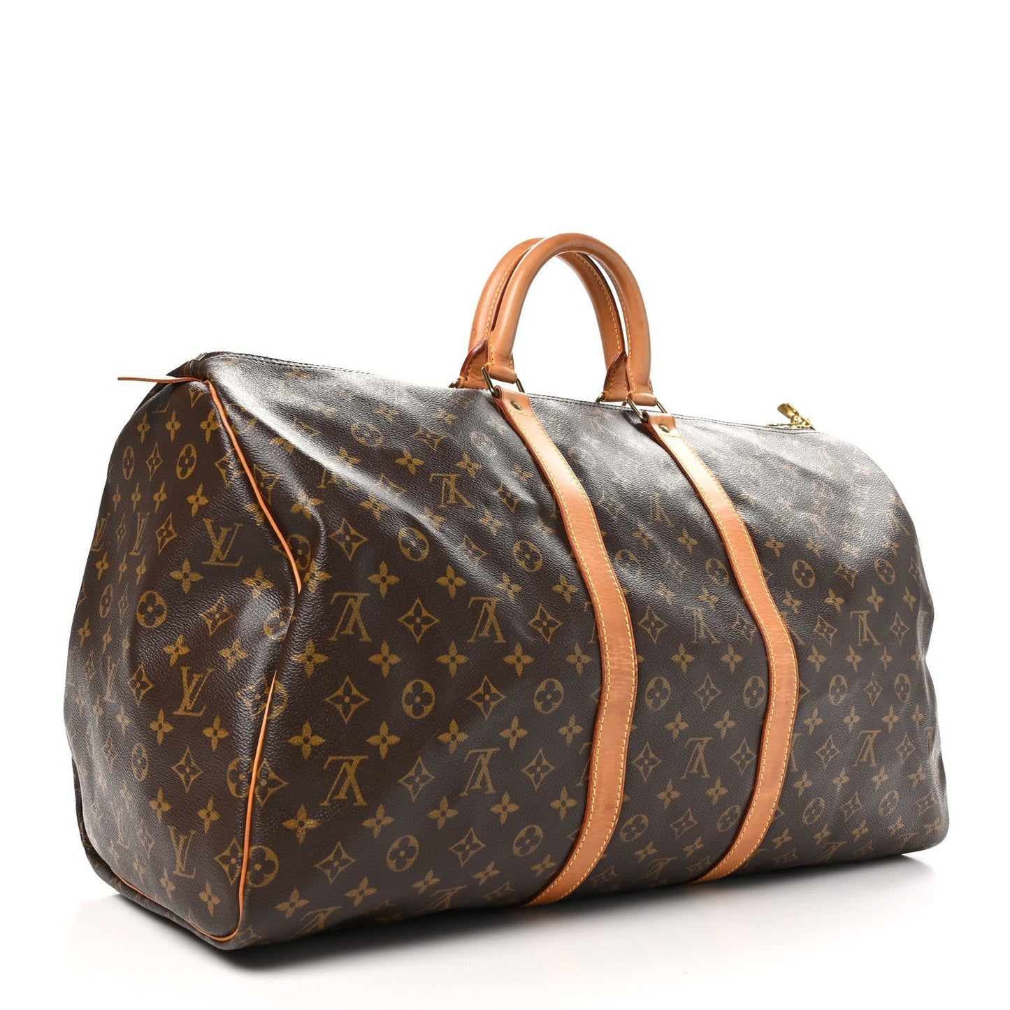 Louis Vuitton KEEPALL 55 Monogram Travel Bag 55 Handbag