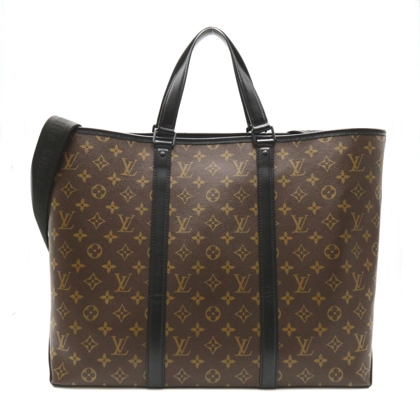 Louis Vuitton MACASSAR WEEKEND GM Monogram Tote Bag