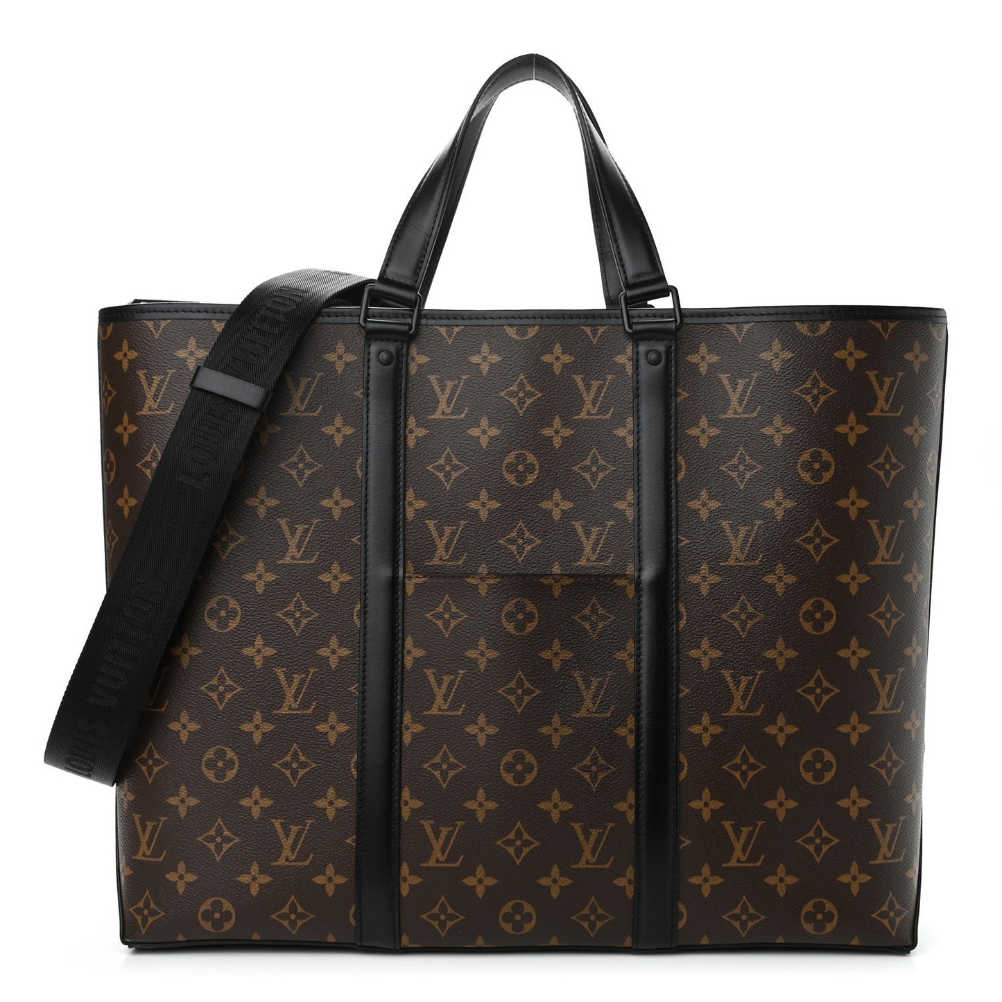 Louis Vuitton MACASSAR WEEKEND GM Monogram Tote Bag
