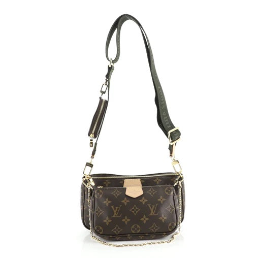 Louis Vuitton MULTI POCHETTE Monogram Clutch Bag Pochette 1