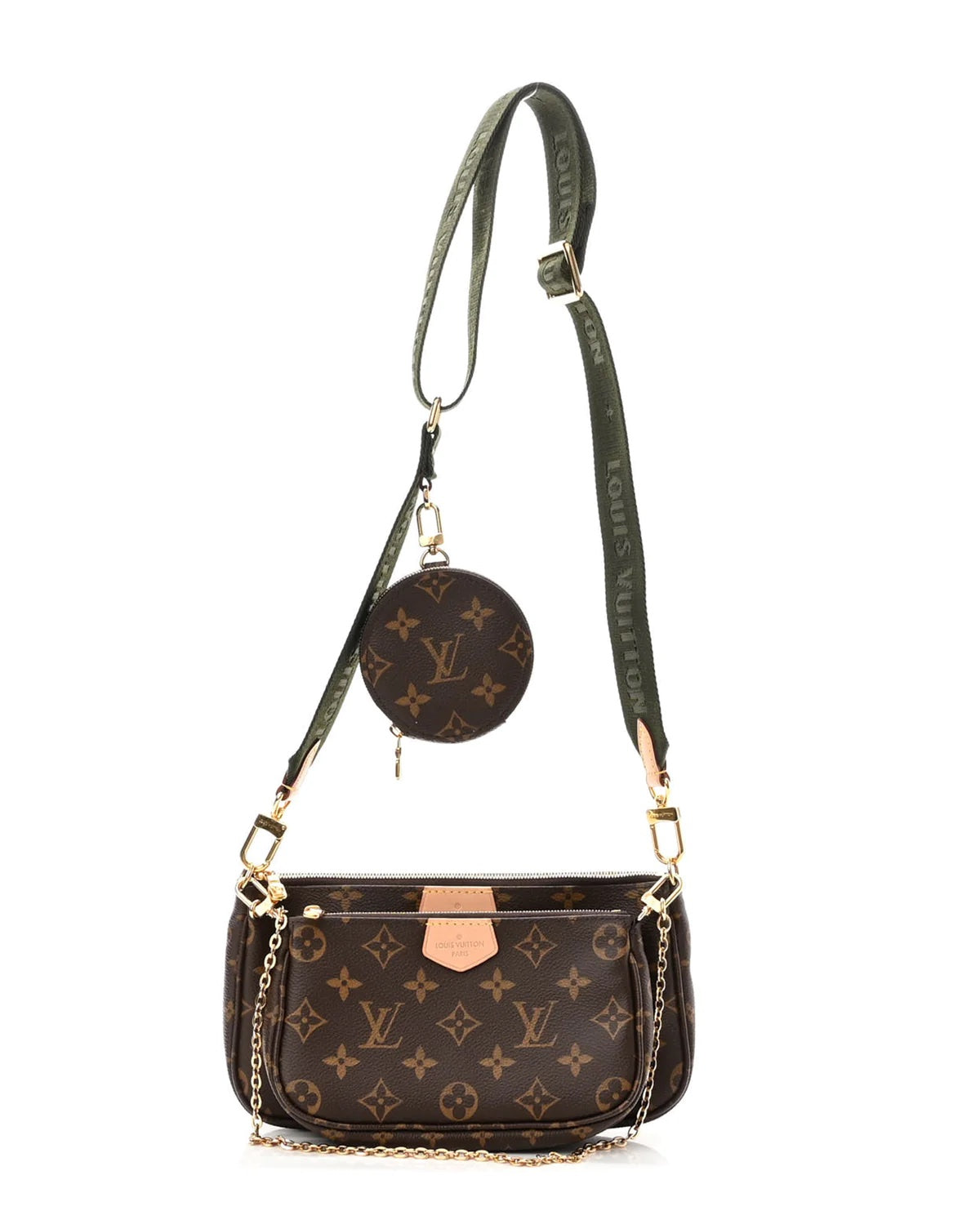 Louis Vuitton MULTI POCHETTE Monogram Clutch Bag Pochette 1