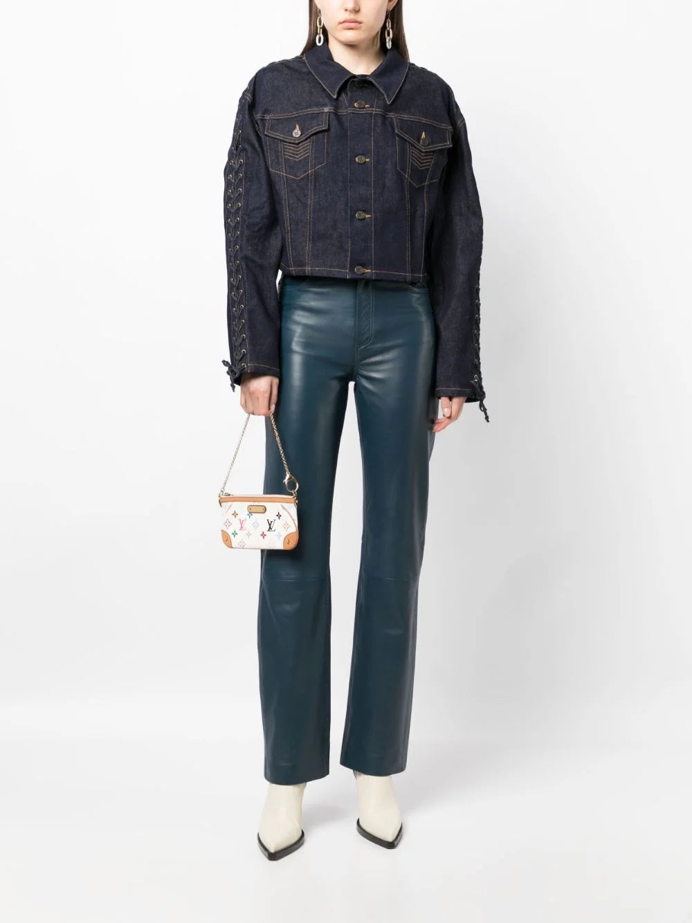 Louis Vuitton MILLA POCHETTE MM Monogram Multicolor Clutch Bag