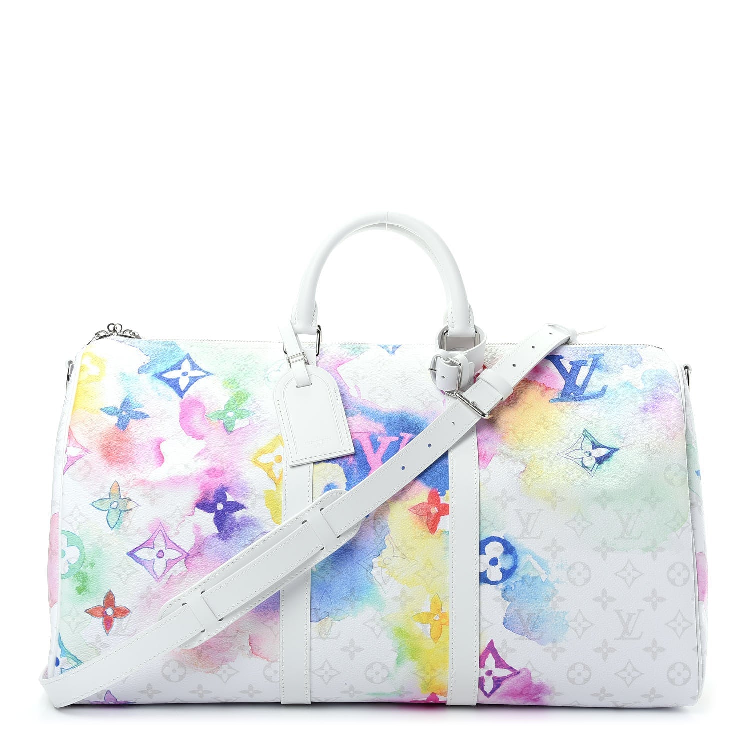 Louis Vuitton LIMITED EDITION KEEPALL 50 Monogram Handbag