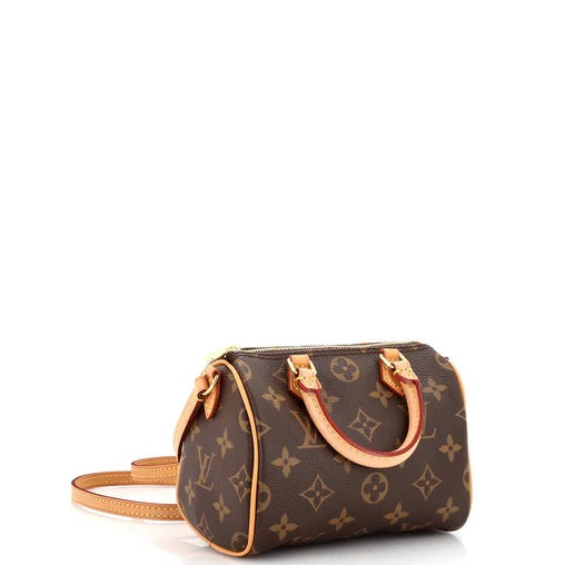 Louis Vuitton SPEEDY Monogram Nano Shoulder Bag