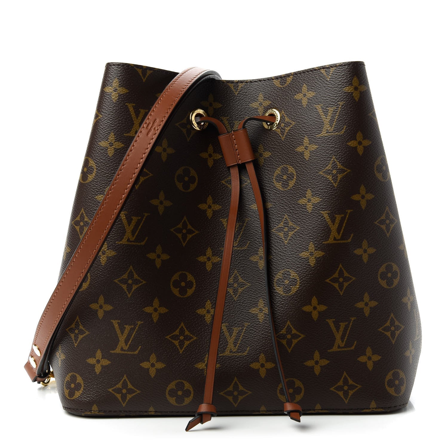 Louis Vuitton NOÉNOE MM CARAMEL Monogram Shoulder Bag