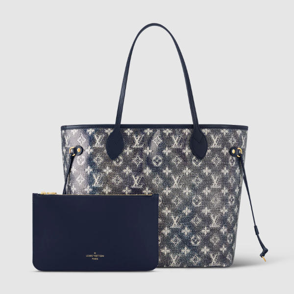 Louis Vuitton MM Monogram Neverfull Tote Bag Bag 3