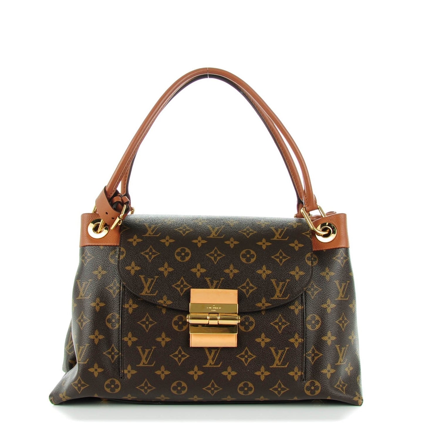 Louis Vuitton OLYMPE CAMEL Monogram Shoulder Bag