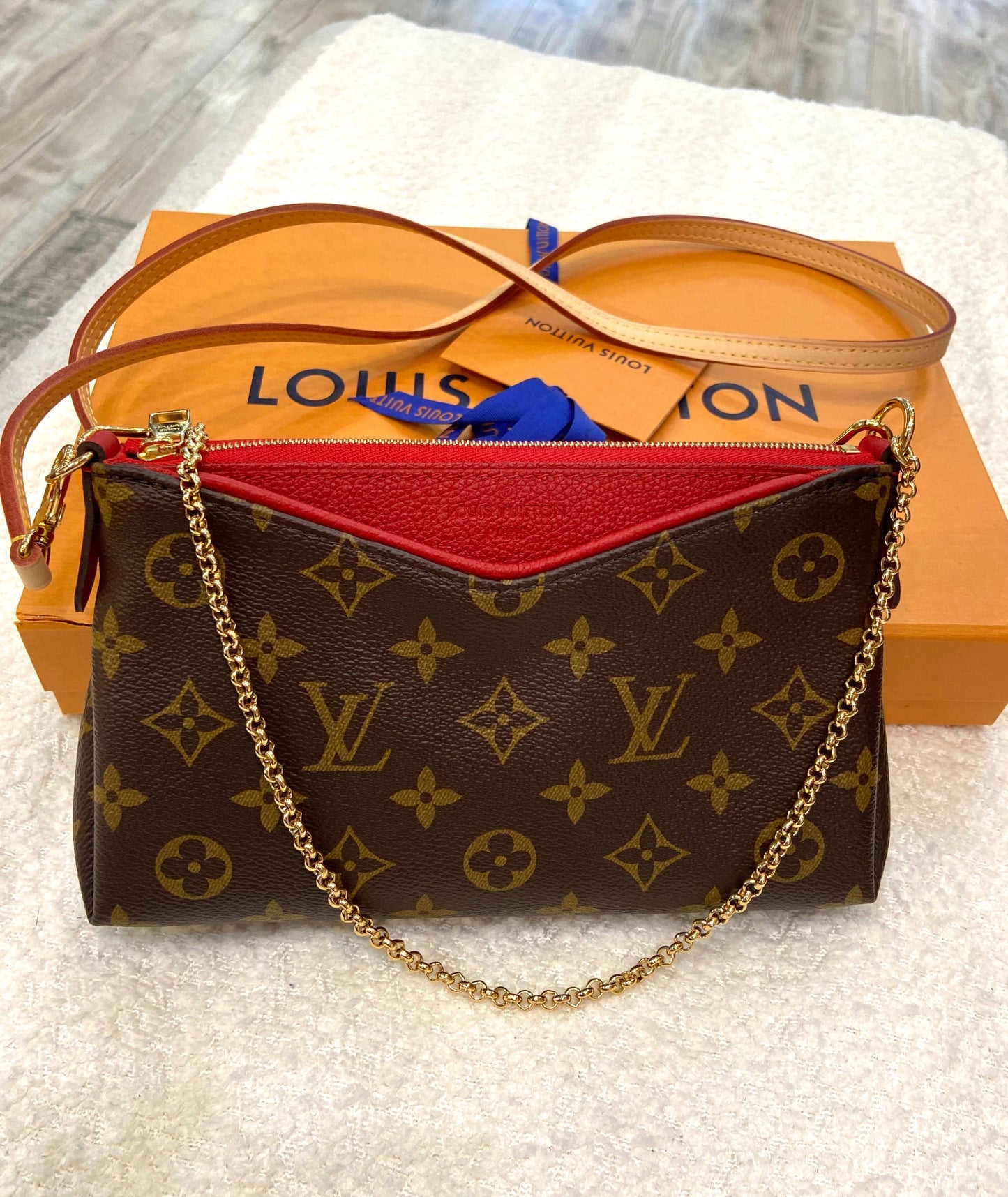 Louis Vuitton PALLAS Monogram Crossbody Bag