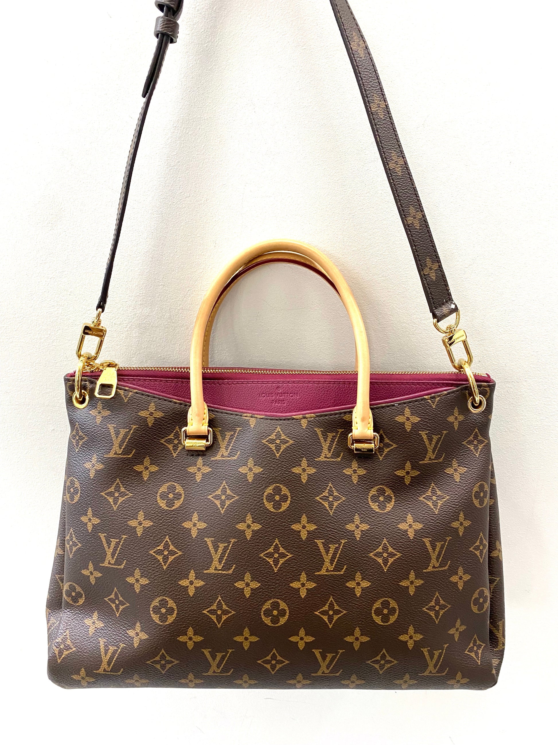 Louis Vuitton PALLAS DAHLIA Monogram Shoulder Bag