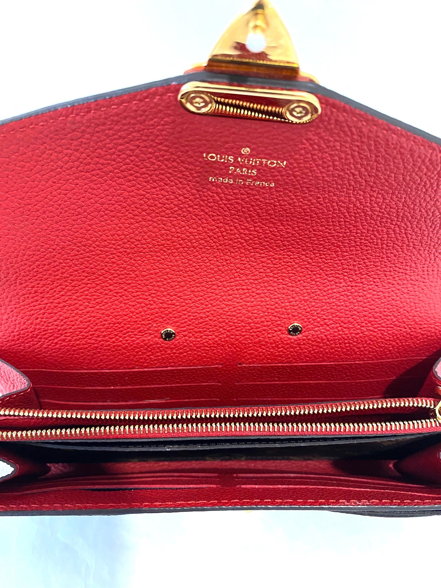 Louis Vuitton PALLAS CHERRY Monogram Wallet Case