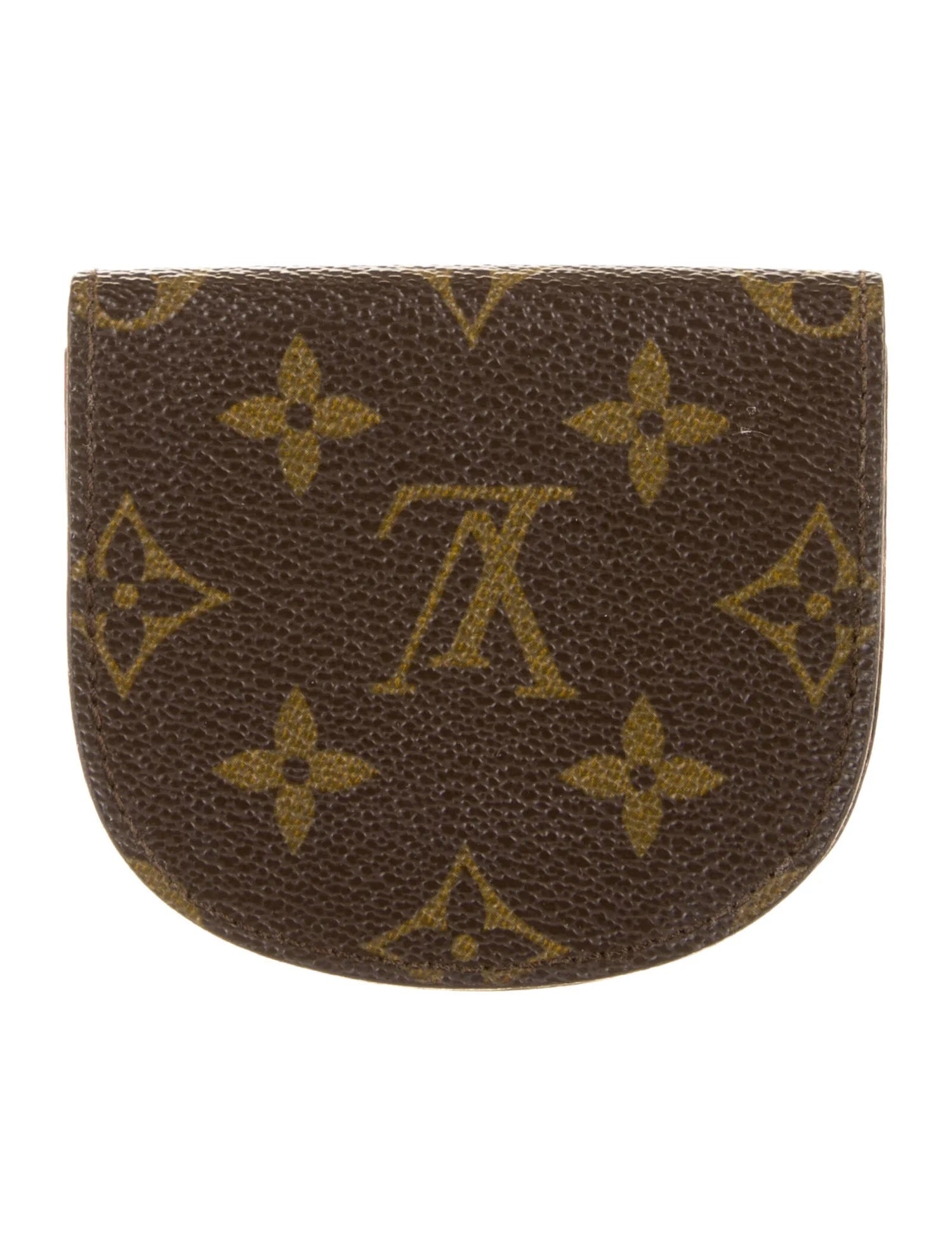 Louis Vuitton PORTE MONNAIE COIN PURSE Monogram Wallet Case