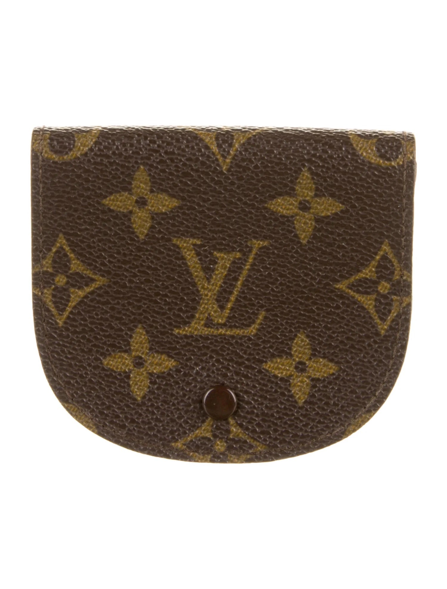 Louis Vuitton PORTE MONNAIE COIN PURSE Monogram Wallet Case