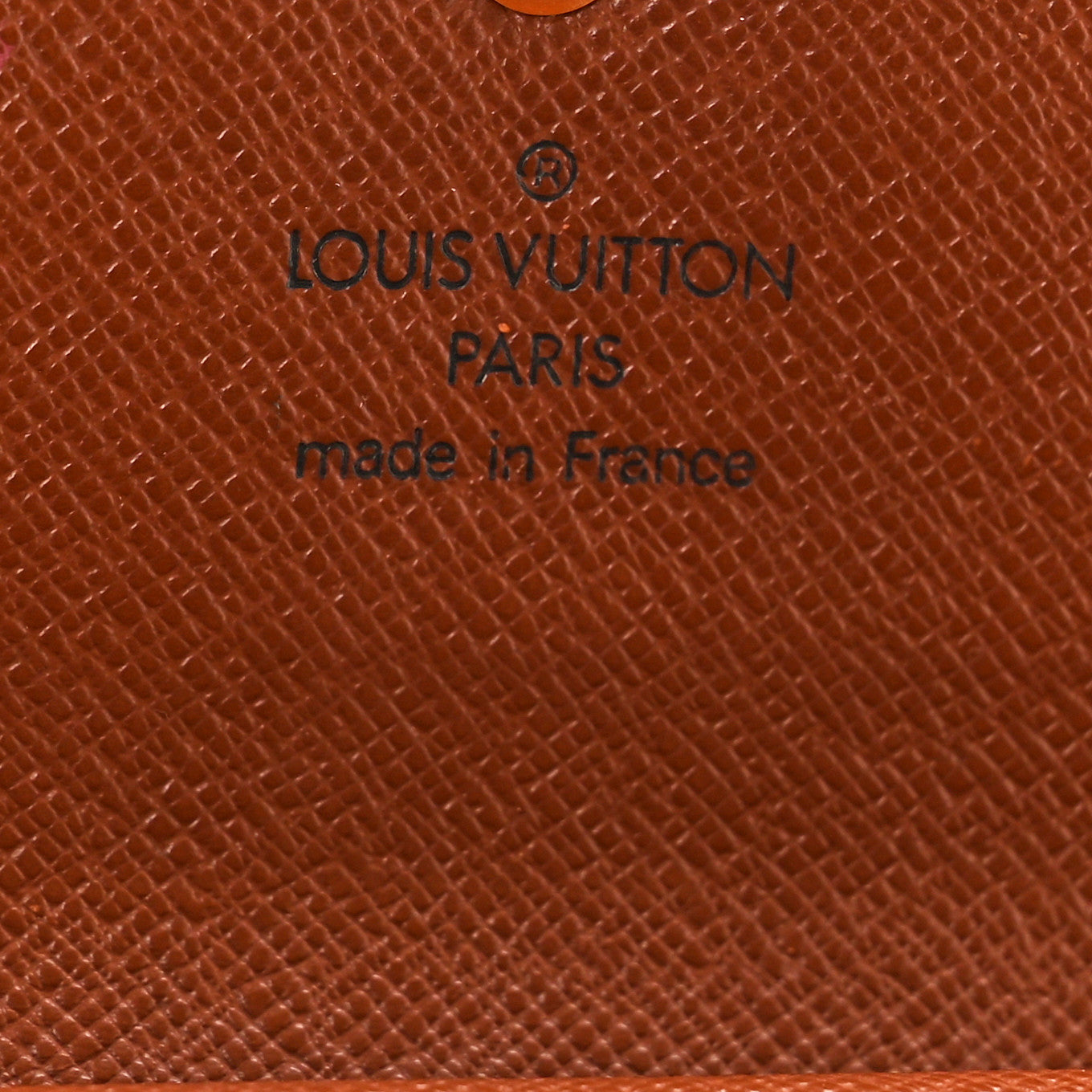 Louis Vuitton MONGRAM PORTE MONNAIE TRESOR Wallet Case Continental Wallet