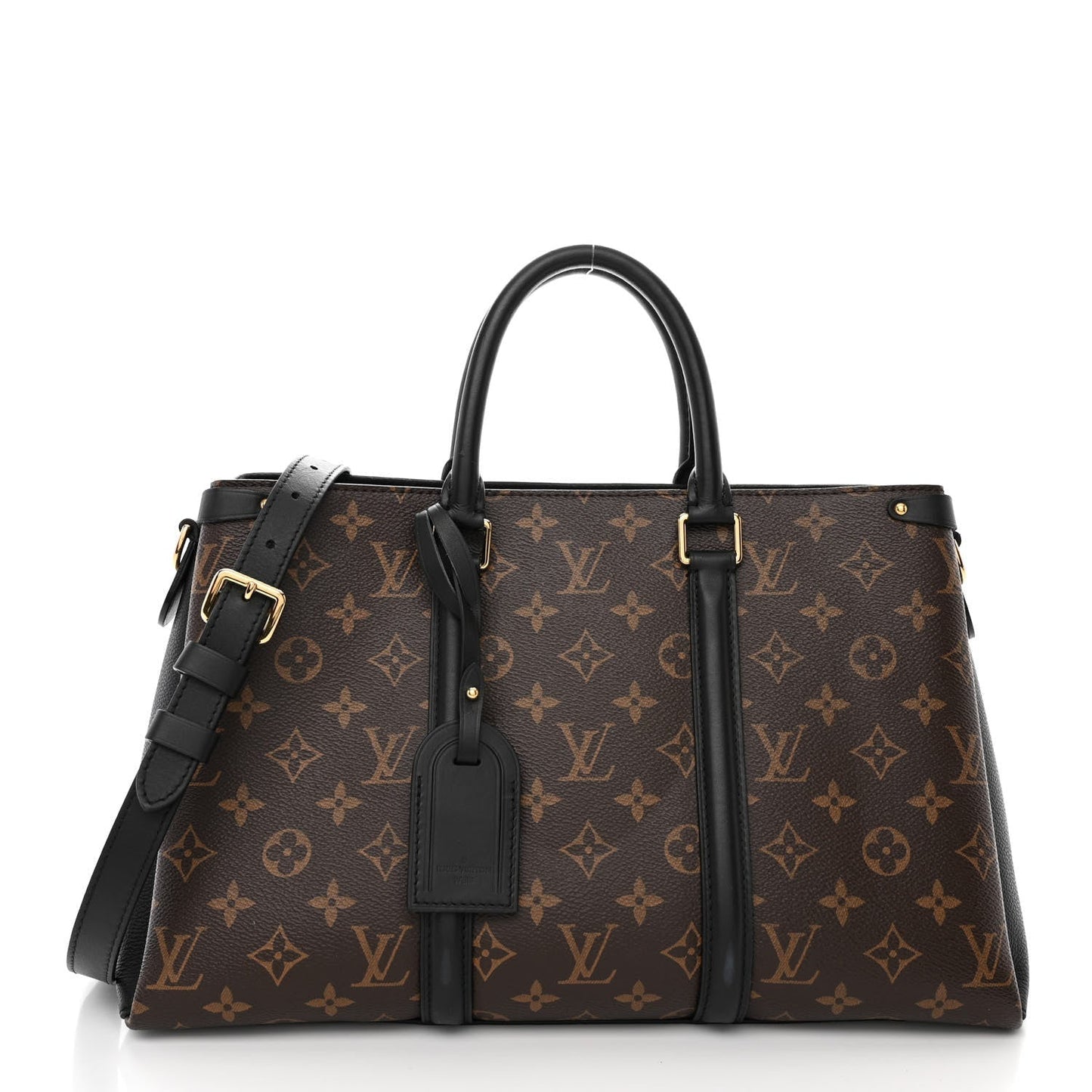 Louis Vuitton SOUFFLOT MM Monogram Tote Bag