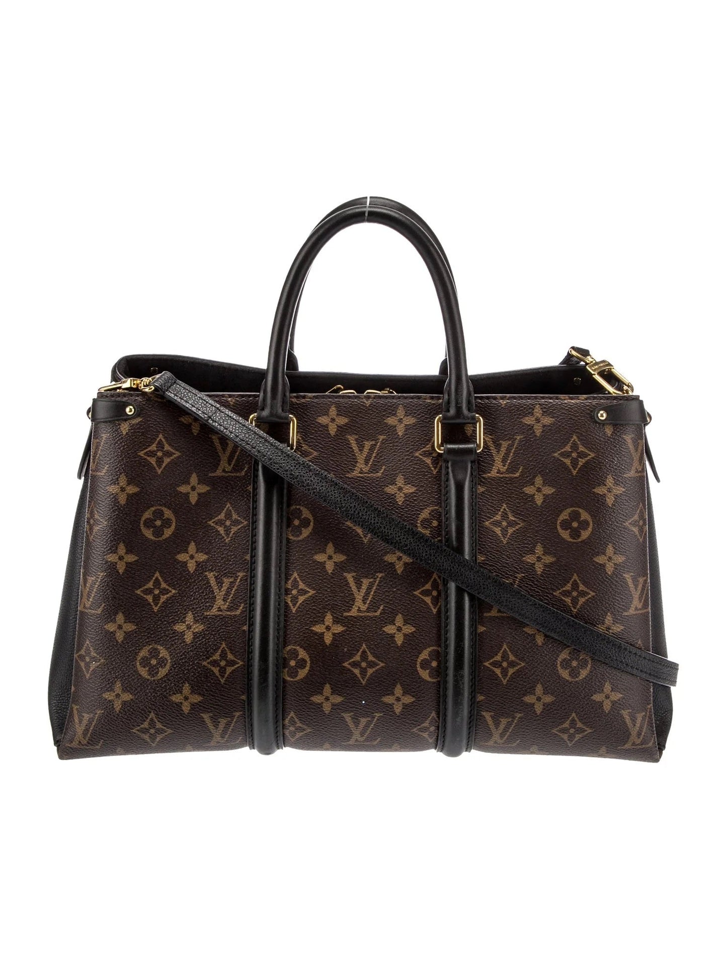 Louis Vuitton SOUFFLOT MM Monogram Tote Bag