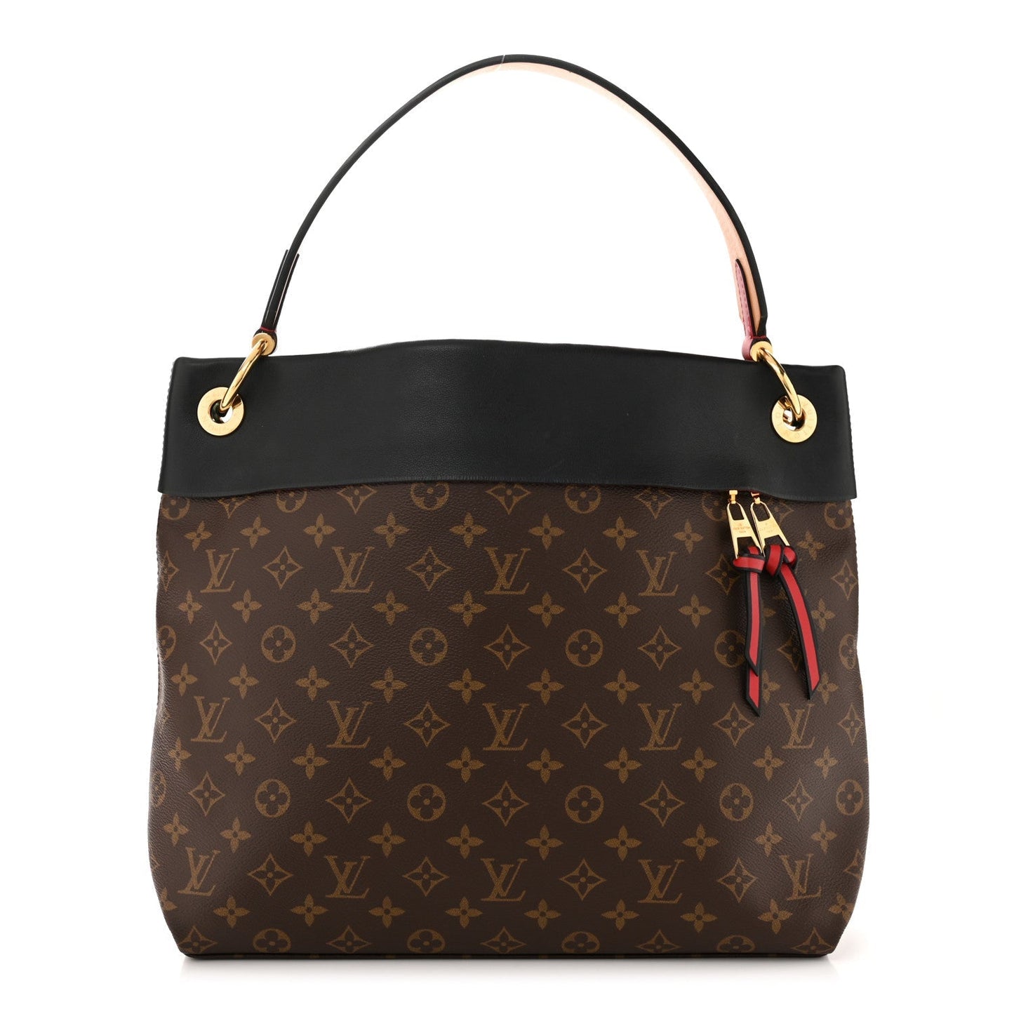 Louis Vuitton HOBO Monogram Black Shoulder Bag