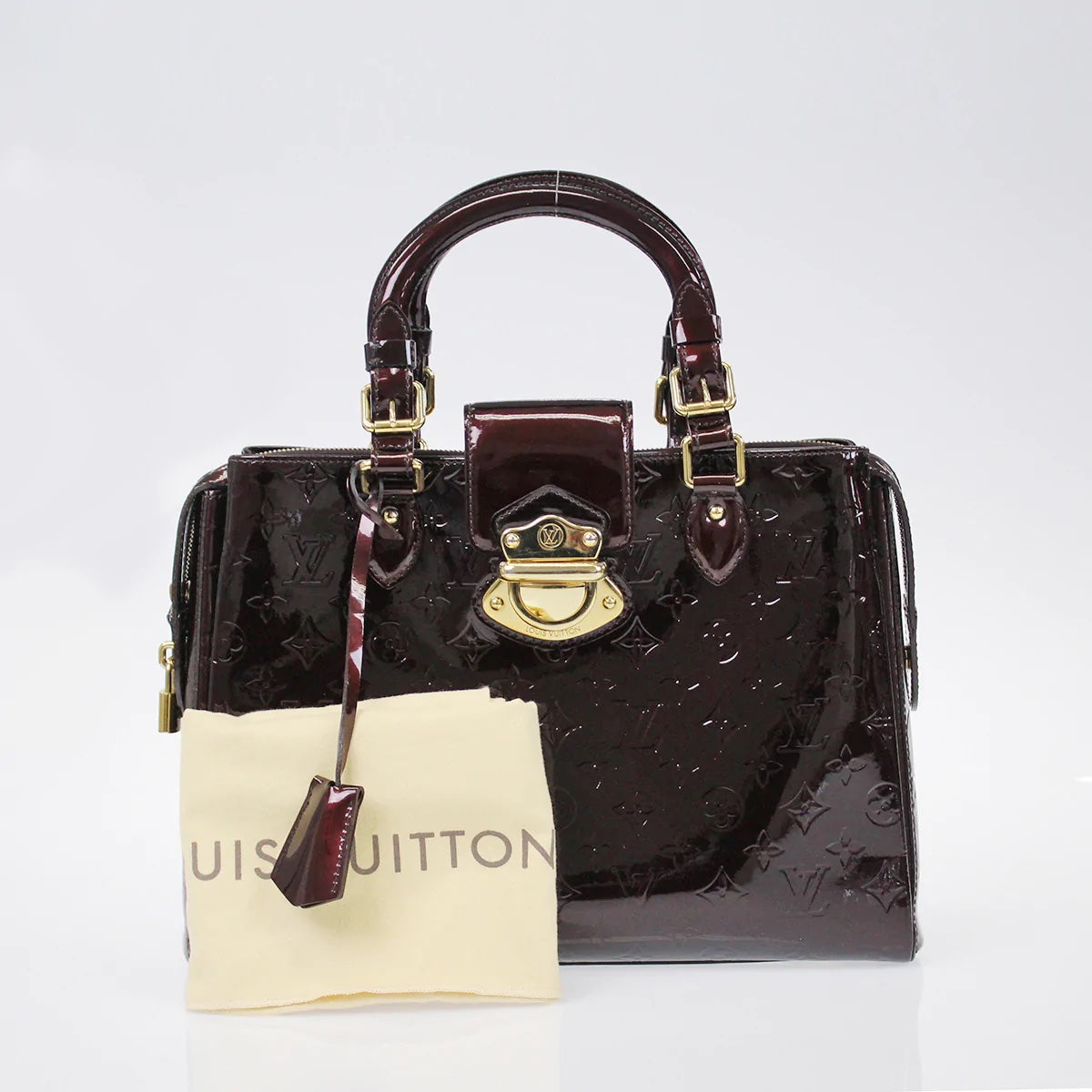 Louis Vuitton MELROSE AVENUE Monogram Vernis Handbag
