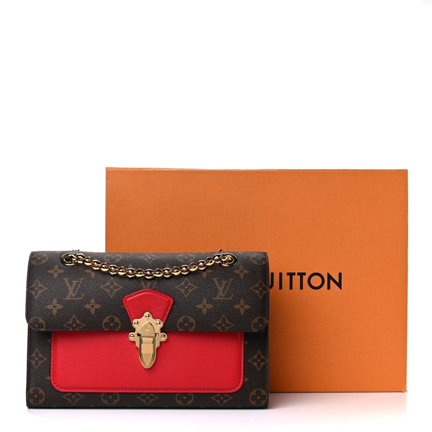 Louis Vuitton VICTOIRE CHERRY Monogram Shoulder Bag