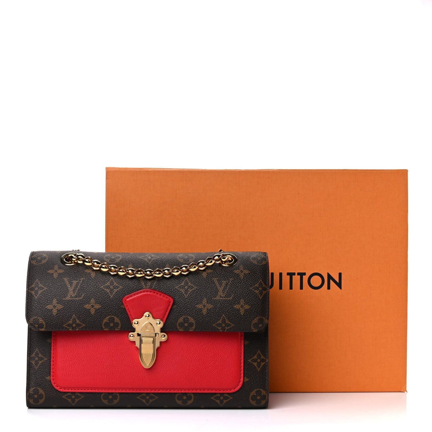 Louis Vuitton VICTOIRE CHERRY Monogram Shoulder Bag