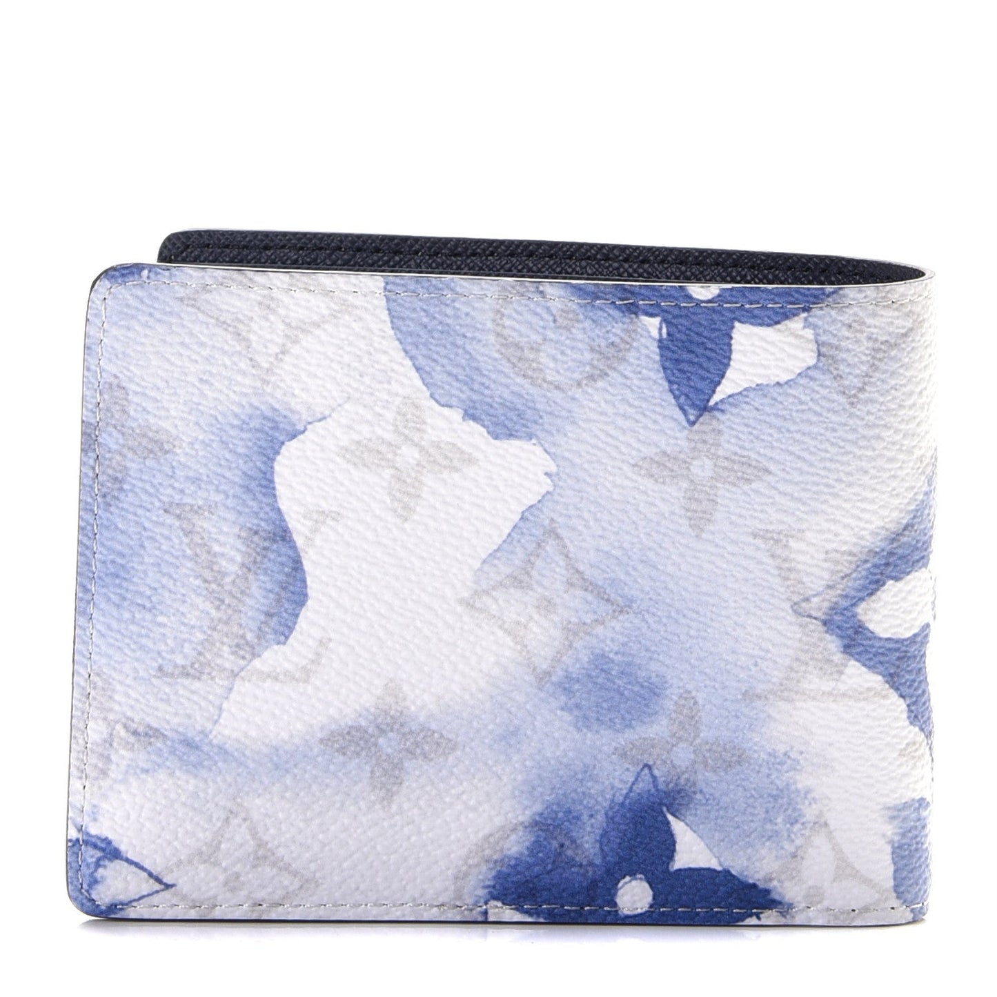 Louis Vuitton MULTIPLE Watercolor Blue Wallet Case