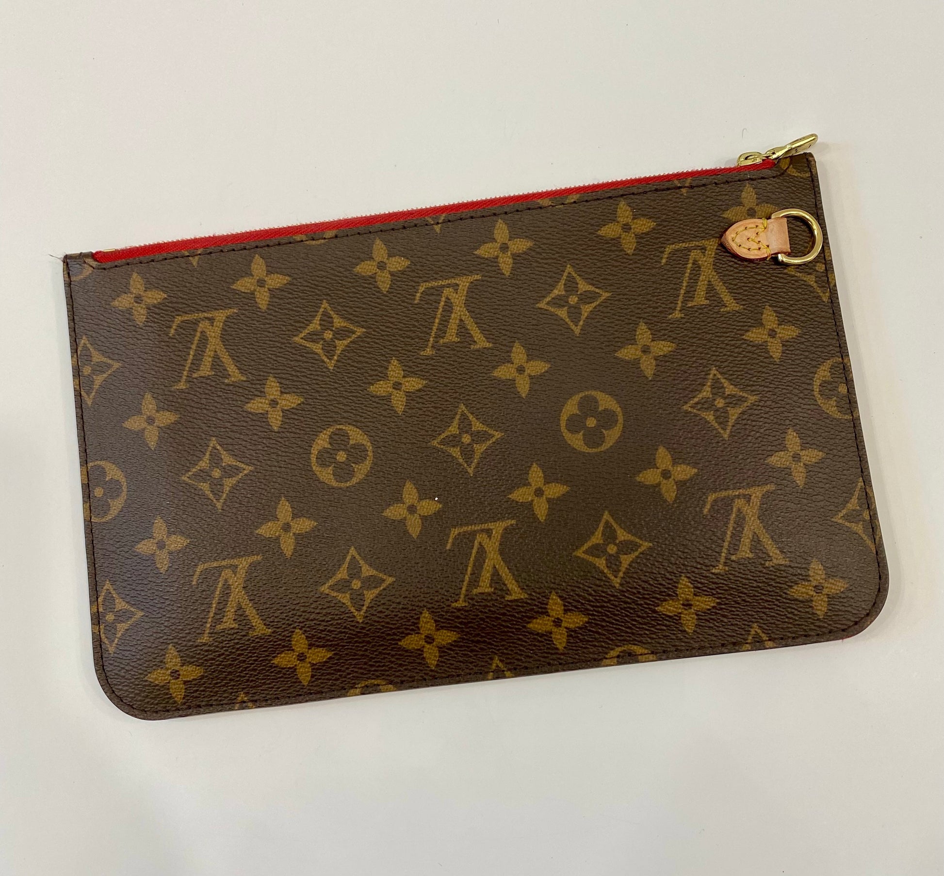 Louis Vuitton MM GM POCHETTE Monogram Neverfull Tote Bag Pochette 2