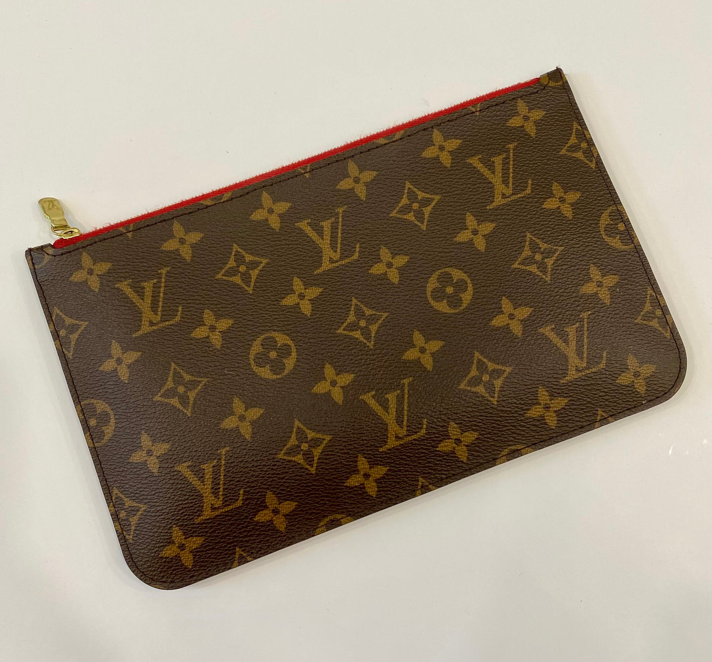 Louis Vuitton MM GM POCHETTE Monogram Neverfull Tote Bag Pochette 2