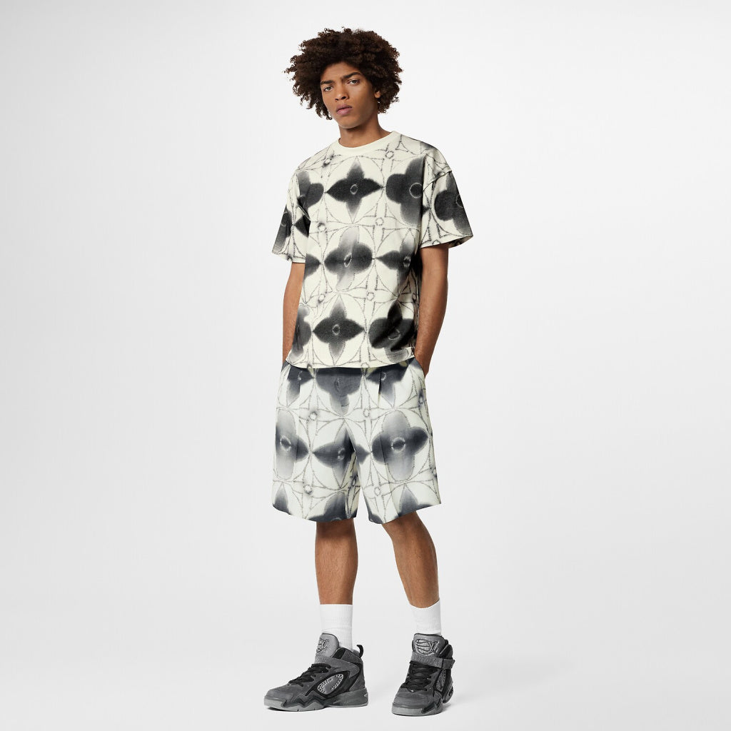 Louis Vuitton PRINTED SHIBORI TIE-DYE T-SHIRT Apparel