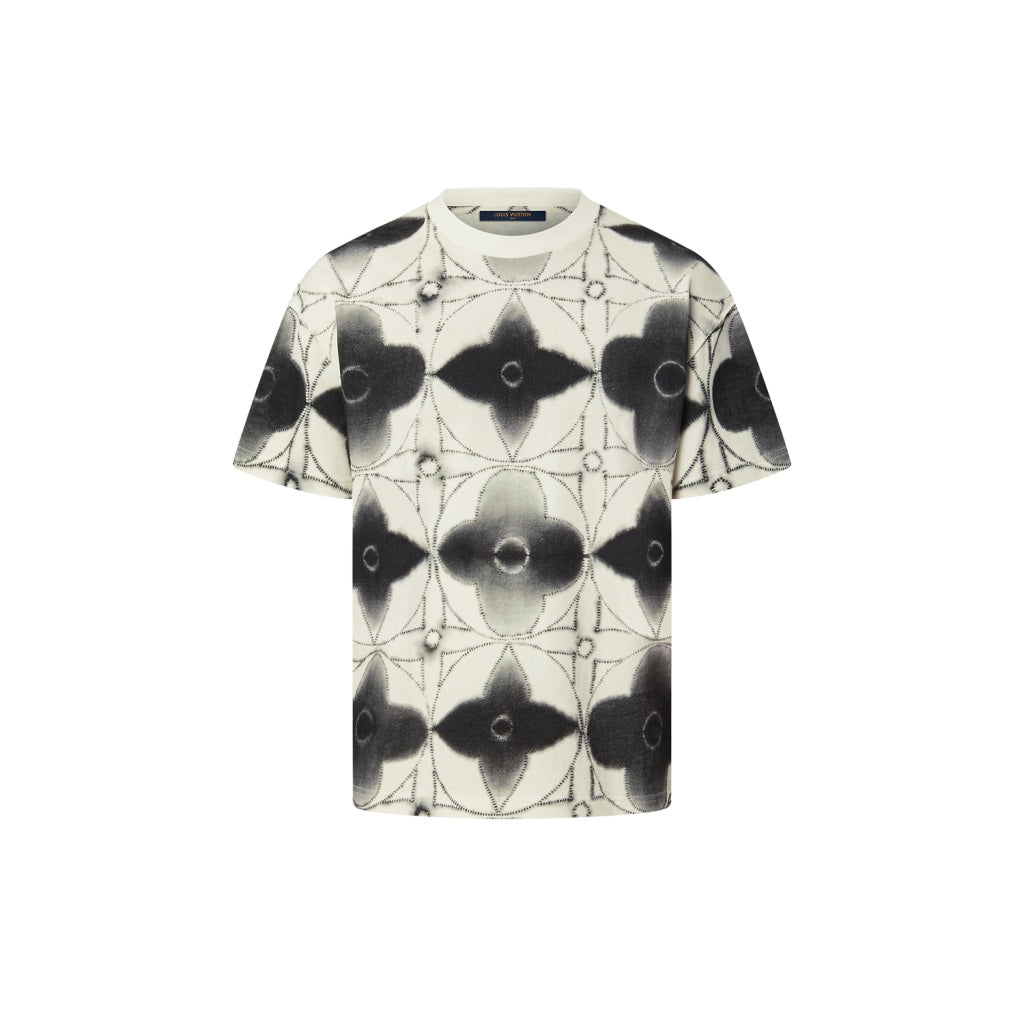Louis Vuitton PRINTED SHIBORI TIE-DYE T-SHIRT Apparel