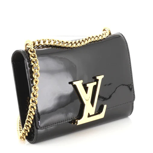 Louis Vuitton PATENT LOUISE MM Handbag