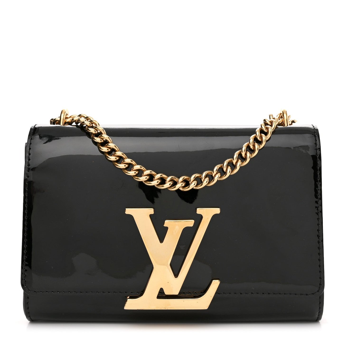 Louis Vuitton PATENT LOUISE MM Handbag