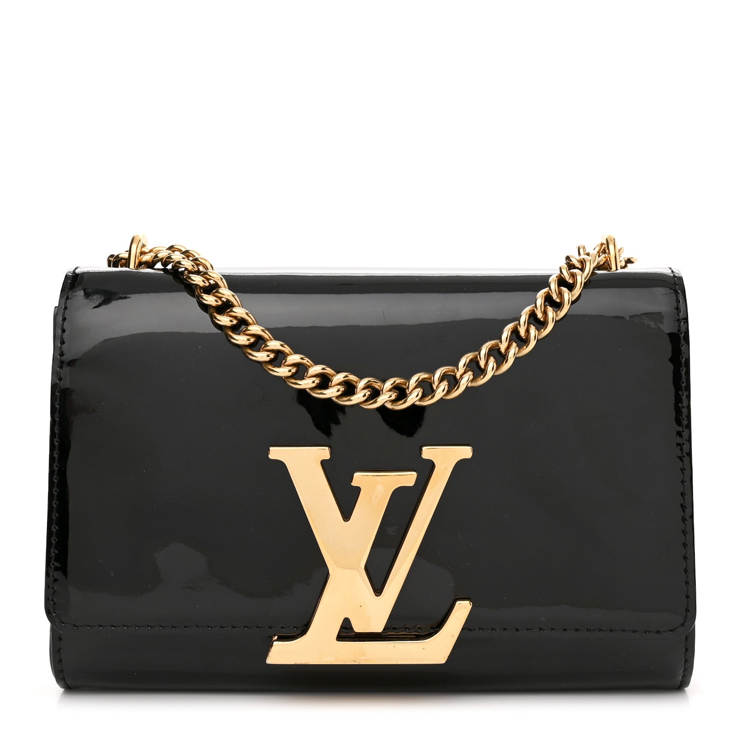 Louis Vuitton PATENT LOUISE MM Handbag