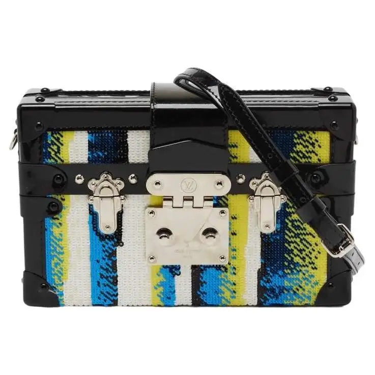 Louis Vuitton PETITE MALLE GLITTER Crossbody Bag