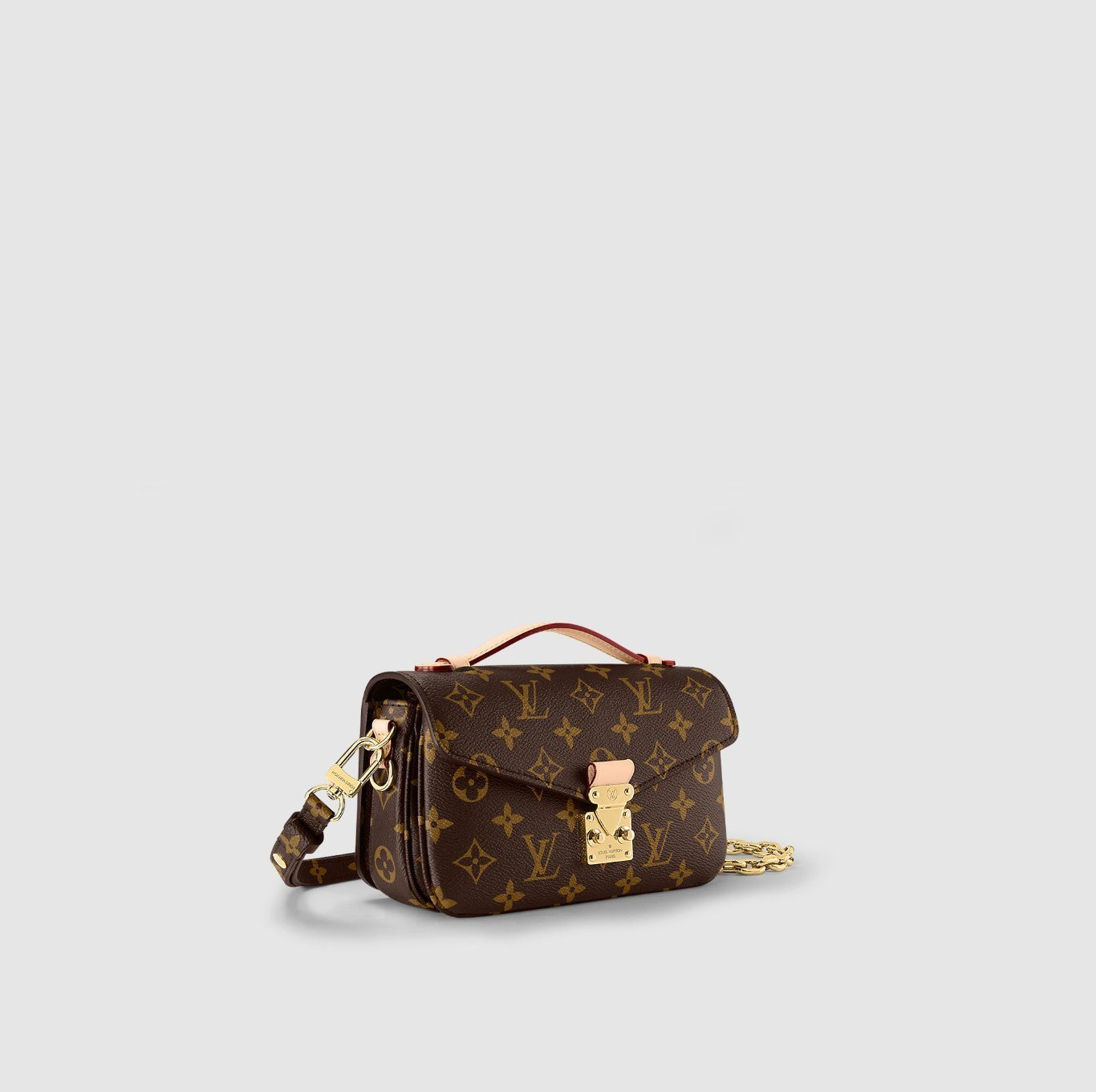 Louis Vuitton POCHETTE MÉTIS EAST WEST Monogram Metis Clutch Bag