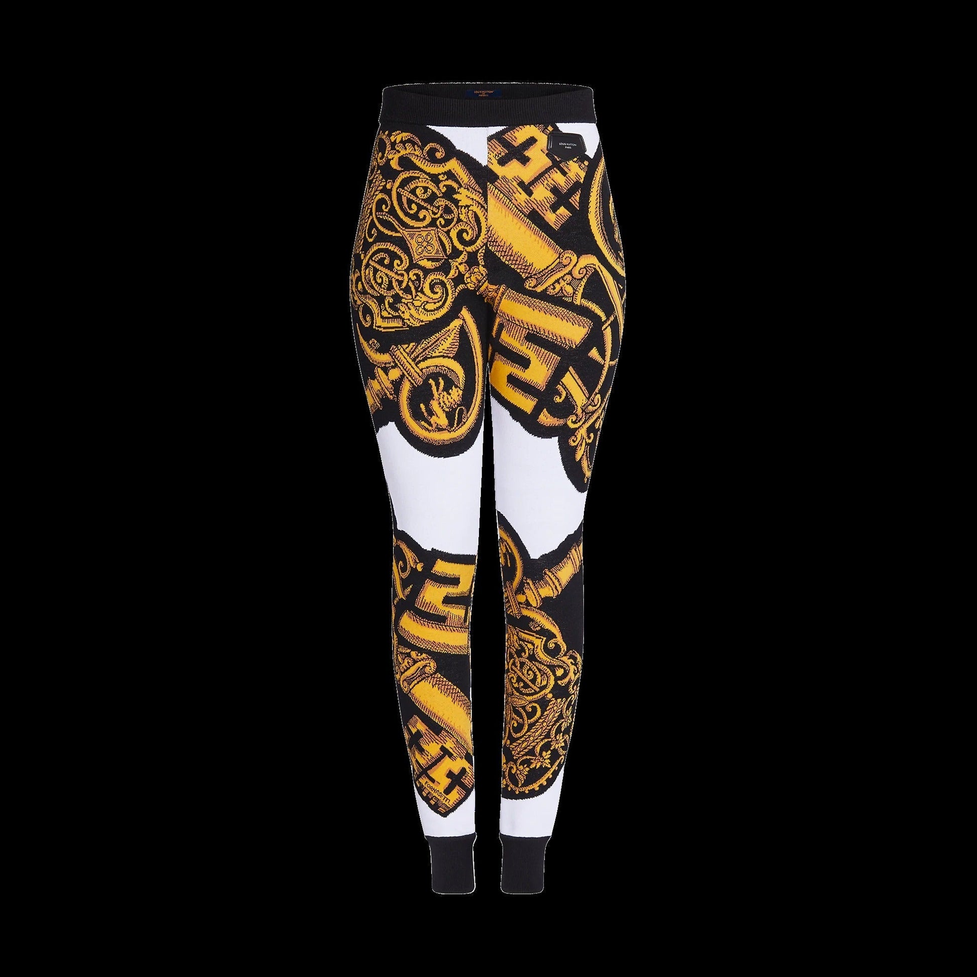 Louis Vuitton PRINTED LOGO PANTS LEGGINGS Apparel
